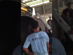 Máquina de soldadura de coluna de aço e de porta-malas de rotação automática