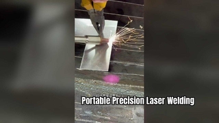 Soldador portátil a laser de fibra para projetos de metal de precisão