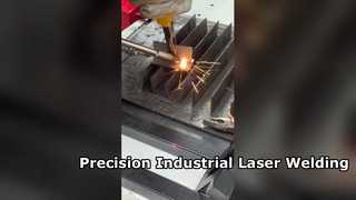 Solução de alta precisão para soldador a laser portátil industrial